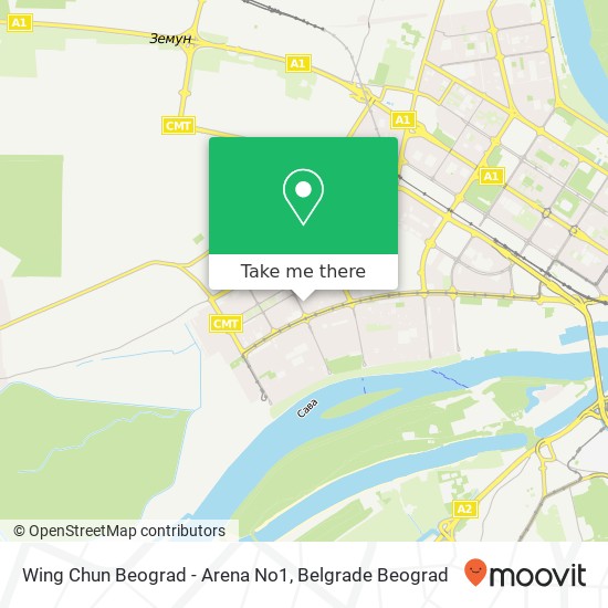 Wing Chun Beograd - Arena No1 map