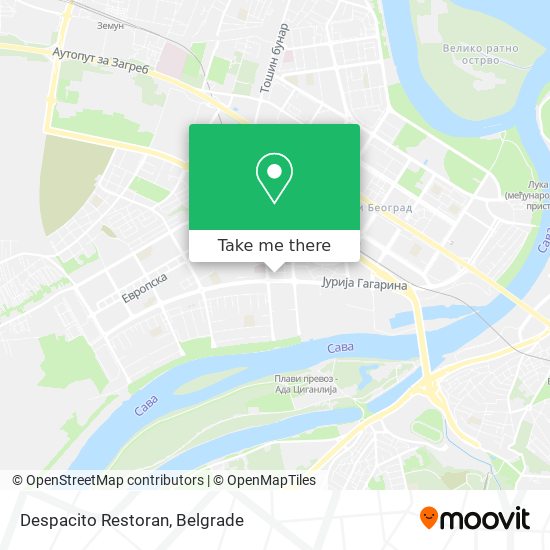Despacito Restoran map