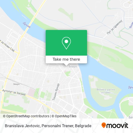 Branislava Jevtovic, Personalni Trener map