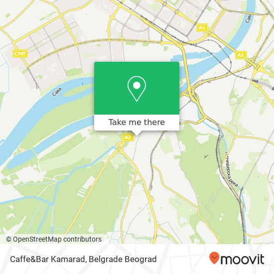 Caffe&Bar Kamarad map