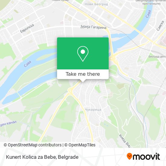 Kunert Kolica za Bebe map