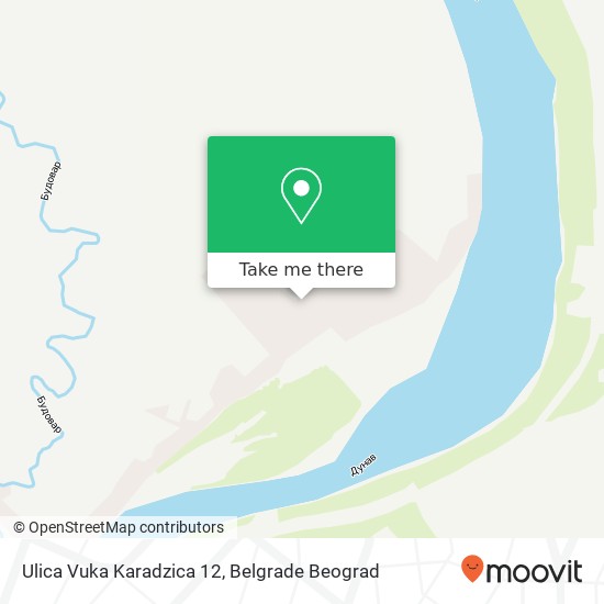 Ulica Vuka Karadzica 12 map