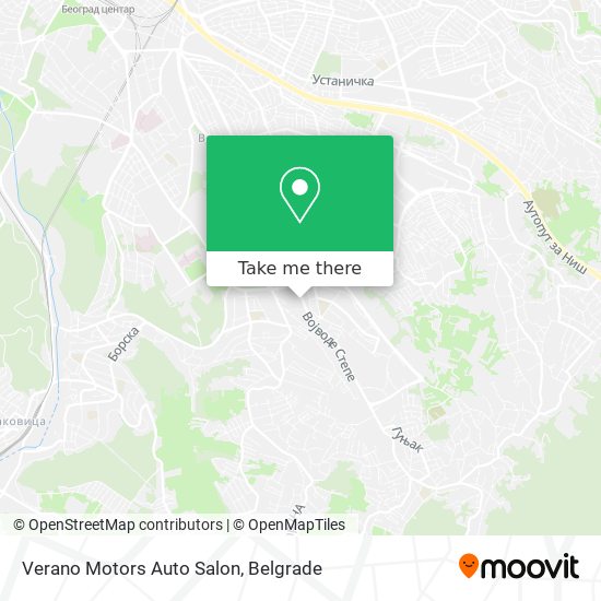 Verano Motors Auto Salon map