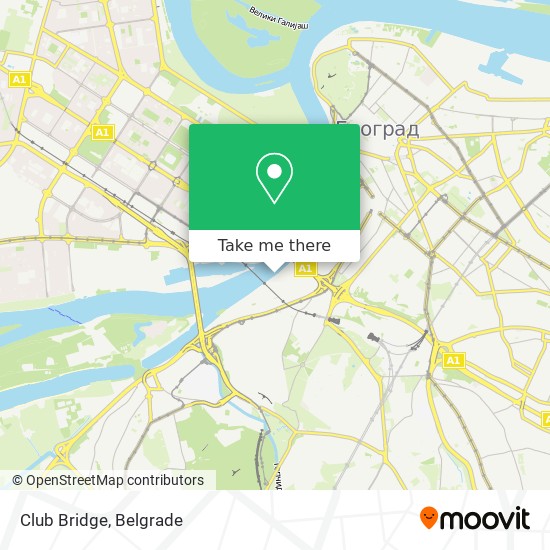 Club Bridge map