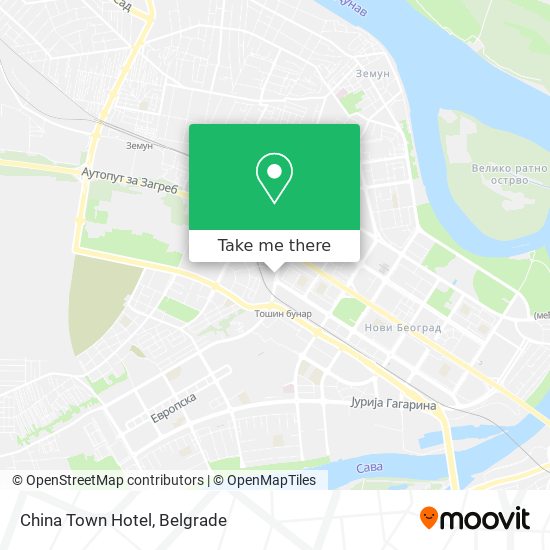 China Town Hotel map