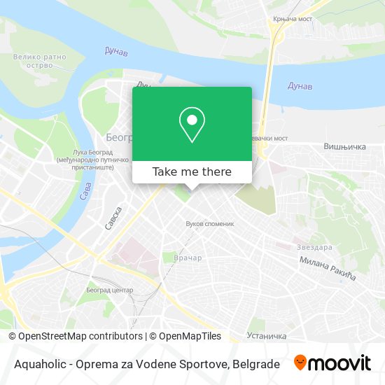 Aquaholic - Oprema za Vodene Sportove map