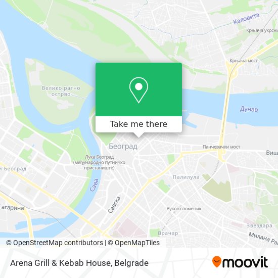 Arena Grill & Kebab House map