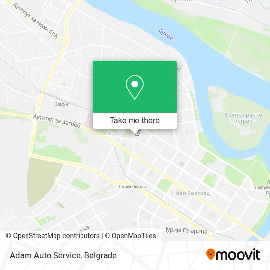 Adam Auto Service map