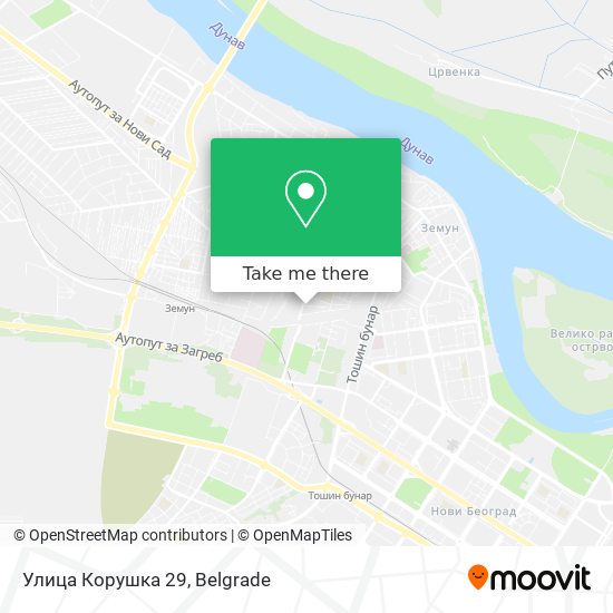 Улица Корушка 29 map