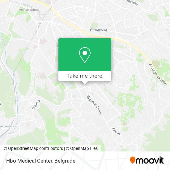 Hbo Medical Center map