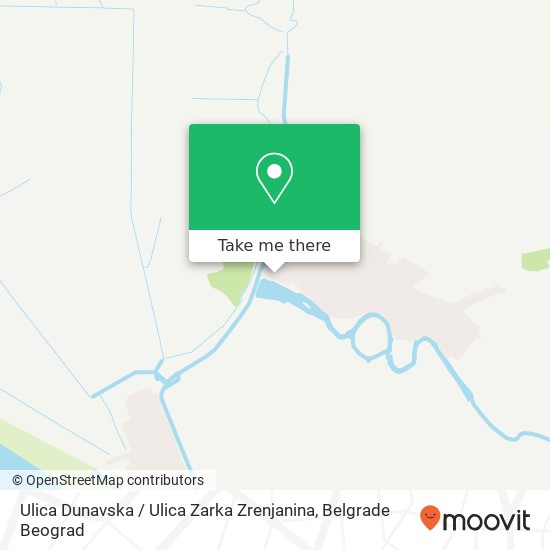 Ulica Dunavska / Ulica Zarka Zrenjanina map