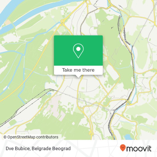 Dve Bubice map