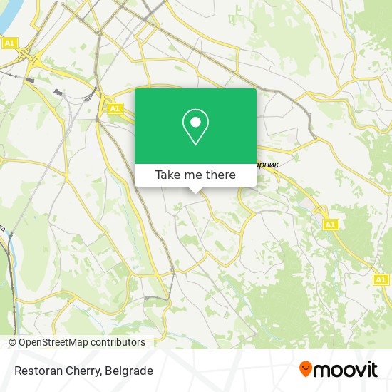 Restoran Cherry map