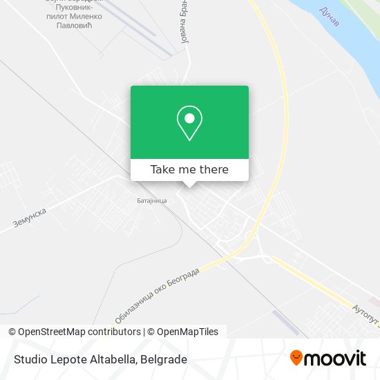 Studio Lepote Altabella map