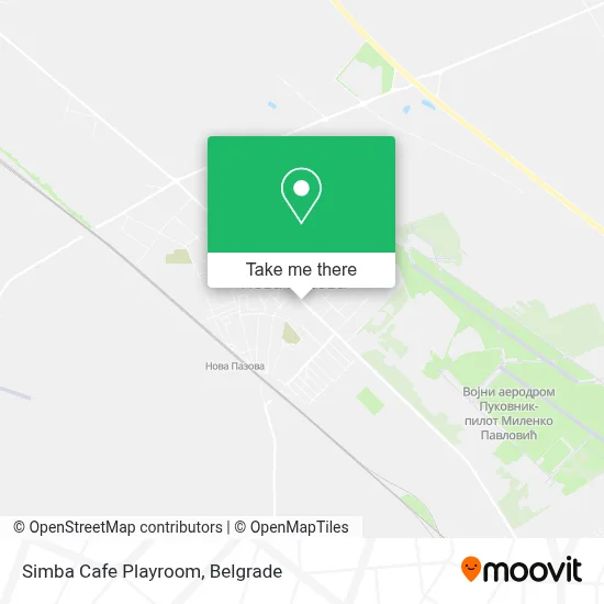 Simba Cafe Playroom map