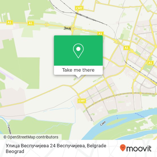 Улица Веспучијева 24 Веспучијева map