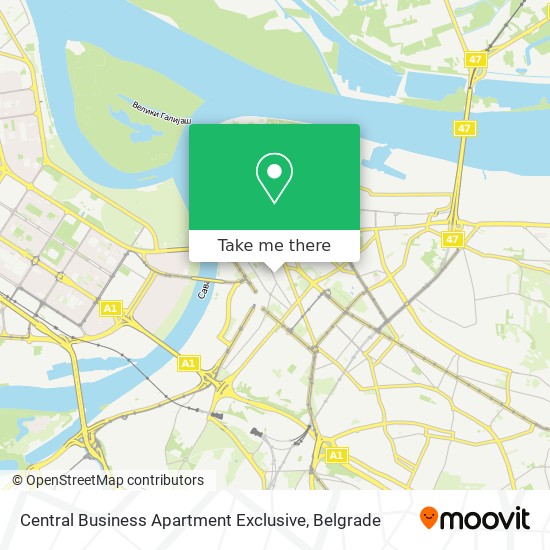 Central Business Apartment Exclusive map