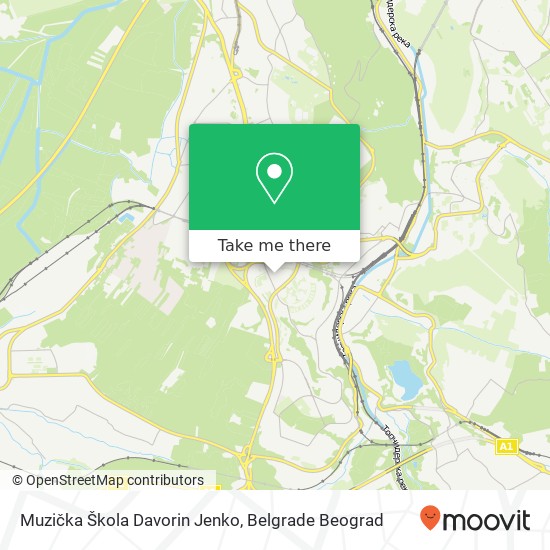 Muzička Škola Davorin Jenko map