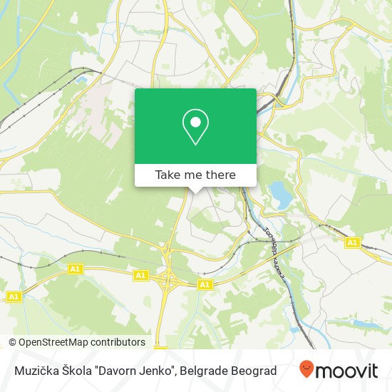 Muzička Škola ''Davorn Jenko'' map