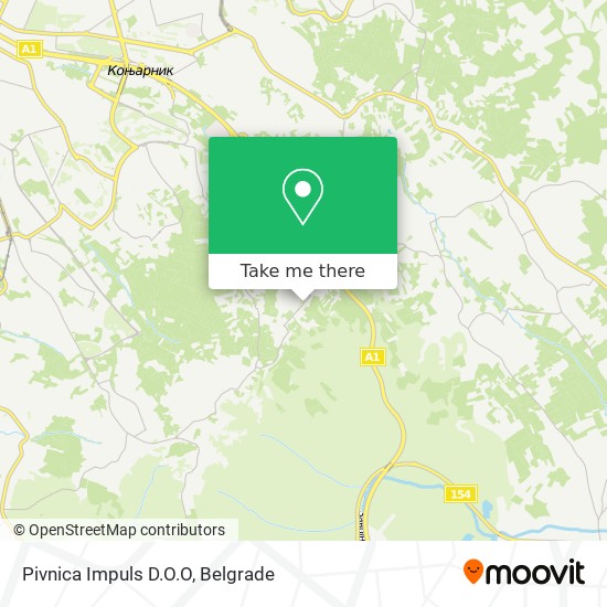 Pivnica Impuls D.O.O map