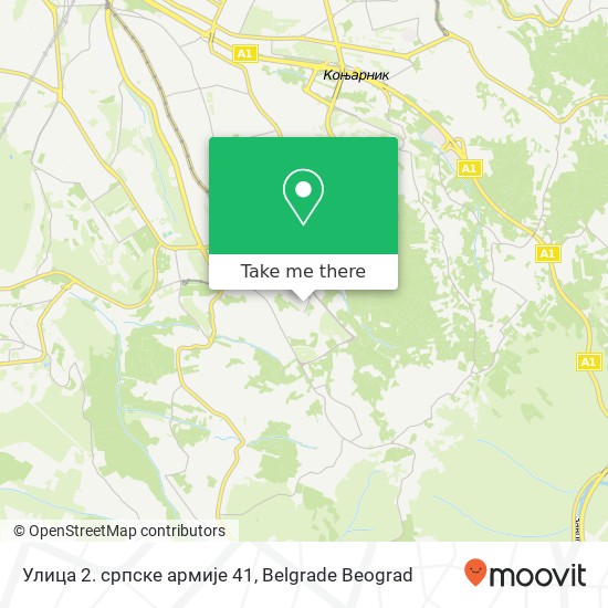 Улица 2. српске армије 41 map