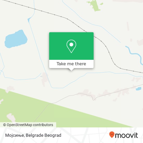 Мојсиње map