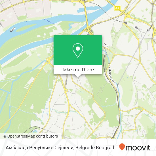 Амбасада Републике Сејшели map