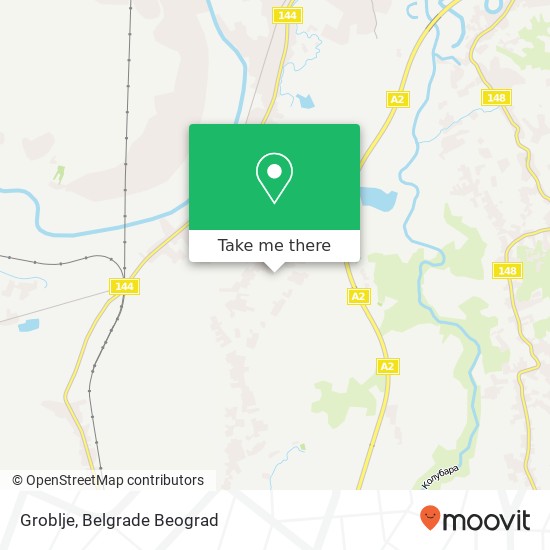 Groblje map