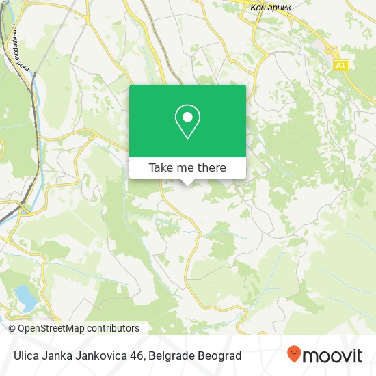 Ulica Janka Jankovica 46 map