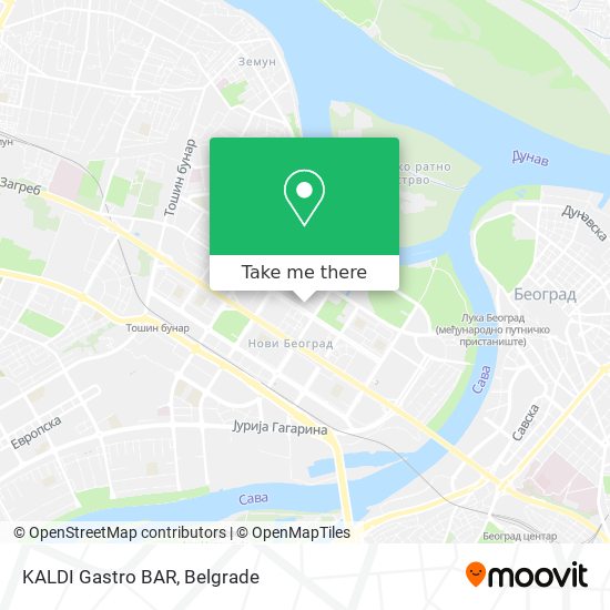 KALDI Gastro BAR map