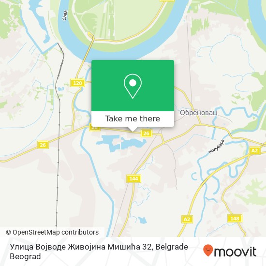 Улица Војводе Живојина Мишића 32 map