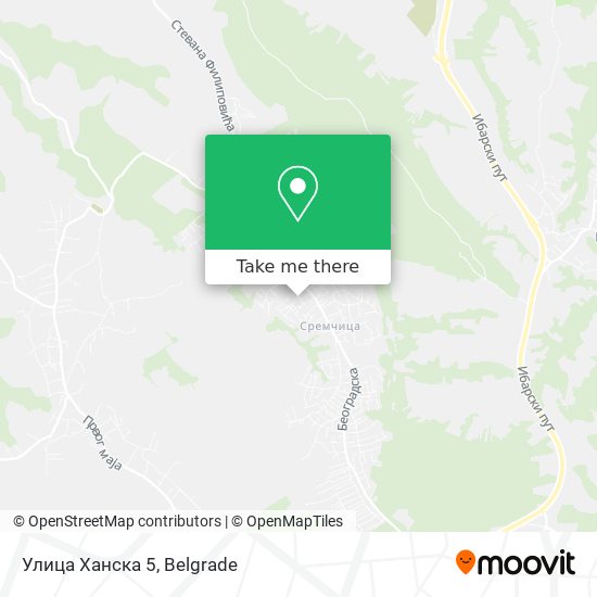 Улица Ханска 5 map