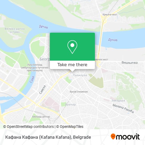 Кафана Кафана (Kafana Kafana) map