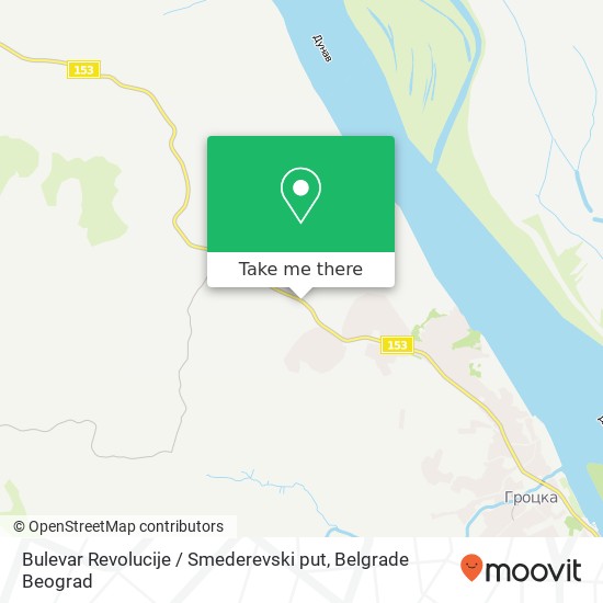 Bulevar Revolucije / Smederevski put map