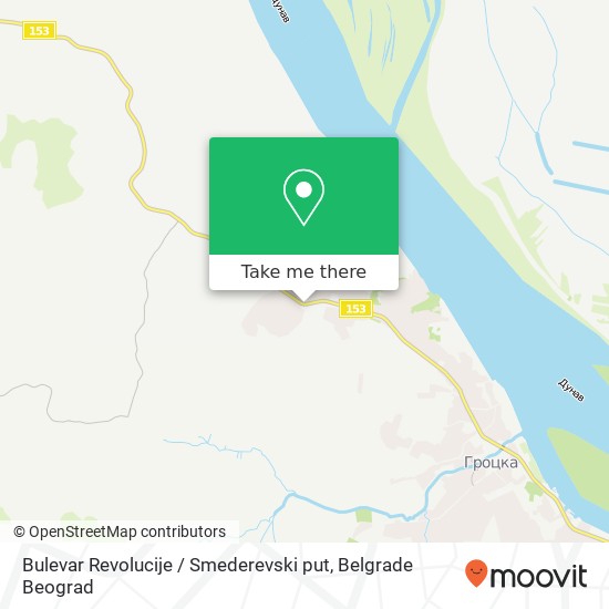 Bulevar Revolucije / Smederevski put map