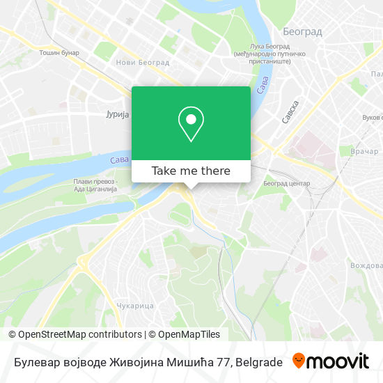 Булевар војводе Живојина Мишића 77 map