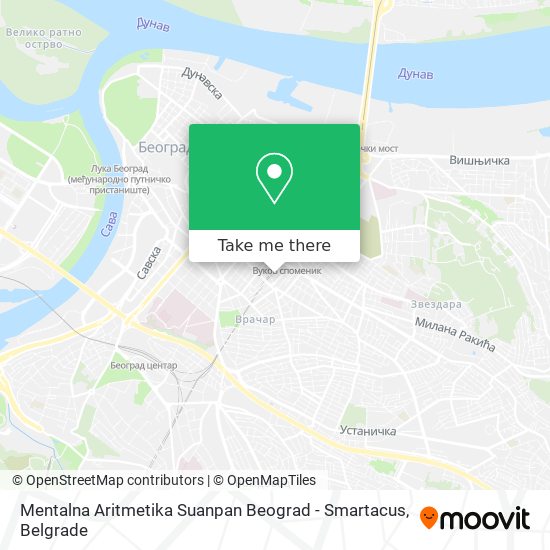 Mentalna Aritmetika Suanpan Beograd - Smartacus map