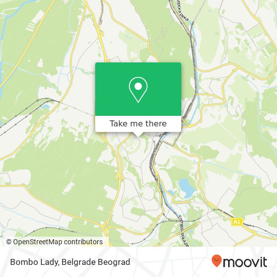 Bombo Lady map