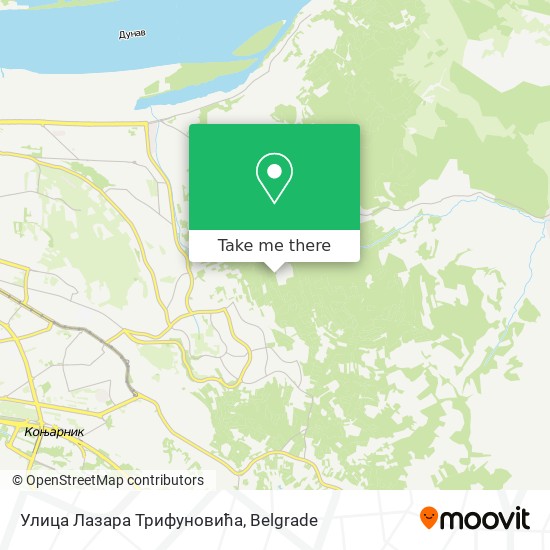 Улица Лазара Трифуновића map