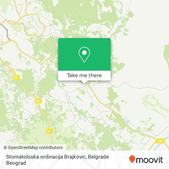 Stomatoloska ordinacija Brajkovic map