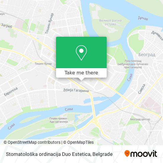 Stomatološka ordinacija Duo Estetica map