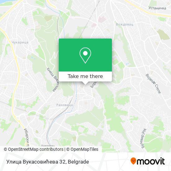 Улица Вукасовићева 32 map