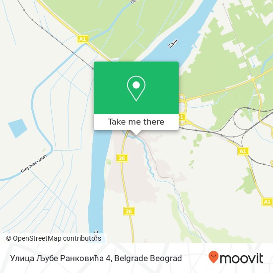 Улица Љубе Ранковића 4 map