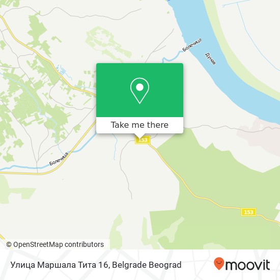 Улица Маршала Тита 16 map