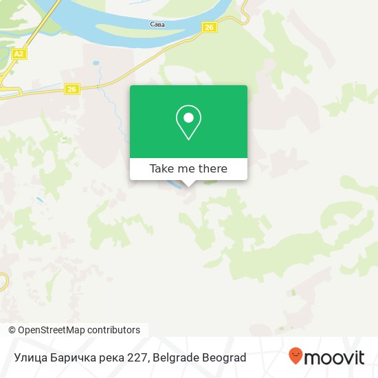 Улица Баричка река 227 map