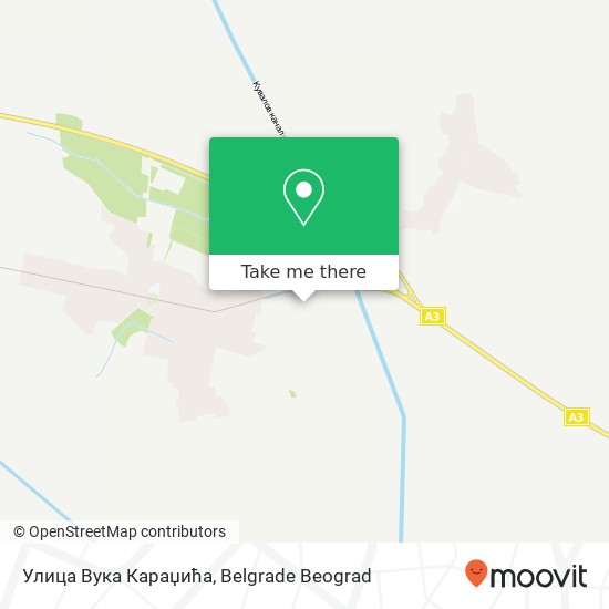 Улица Вука Караџића map