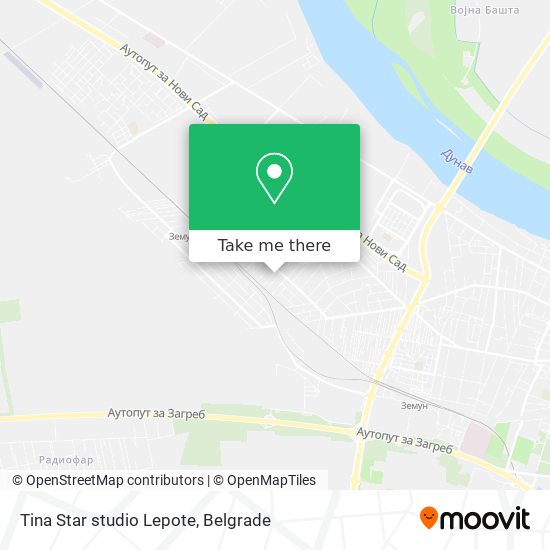 Tina Star studio Lepote map