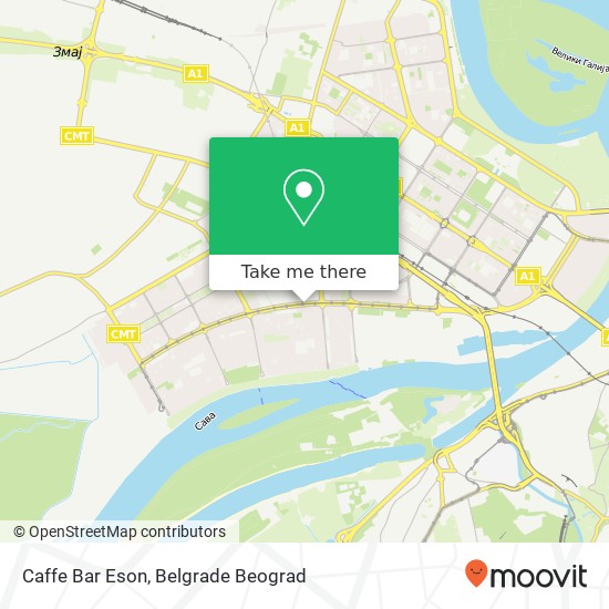 Caffe Bar Eson map