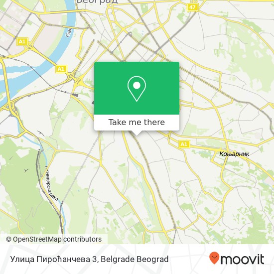 Улица Пироћанчева 3 map