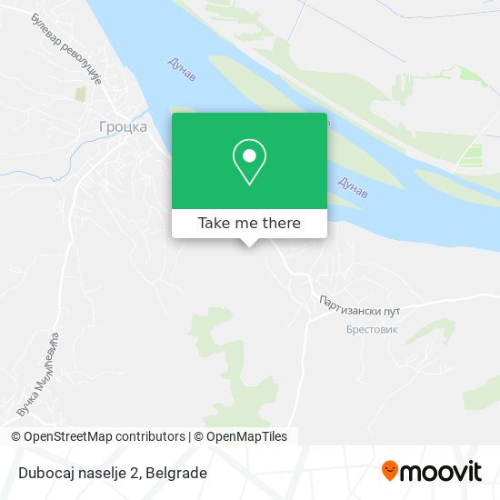 Dubocaj naselje 2 map